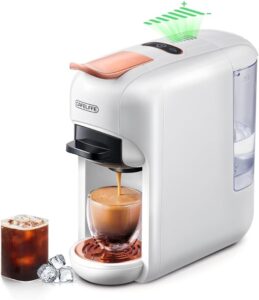 ماكينة تحضير قهوة اسبريسو 5 في 1 من كافيلف